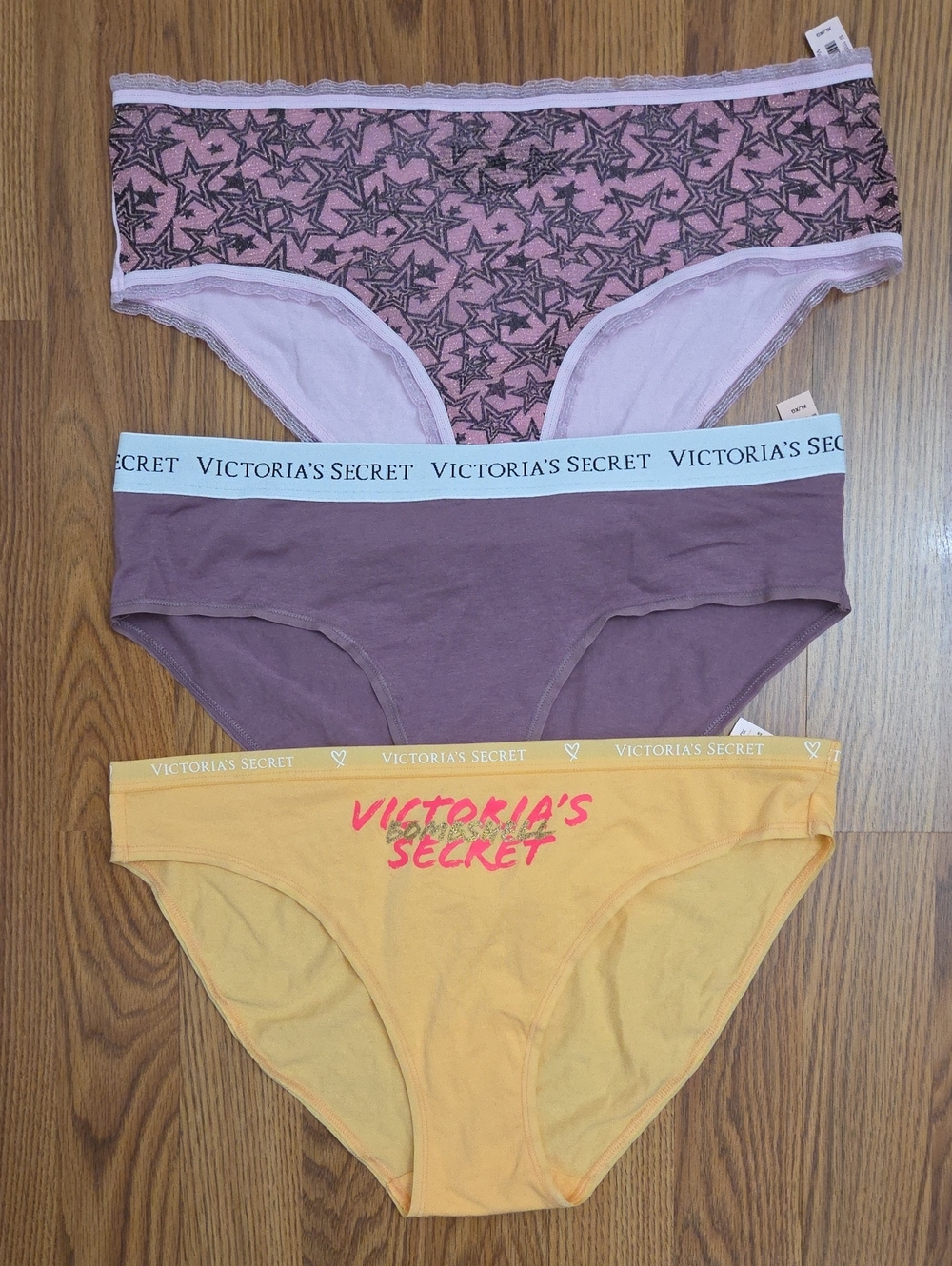 NWT Victoria's Secret Hiphugger & Bikini Underwear Bundle/ XL